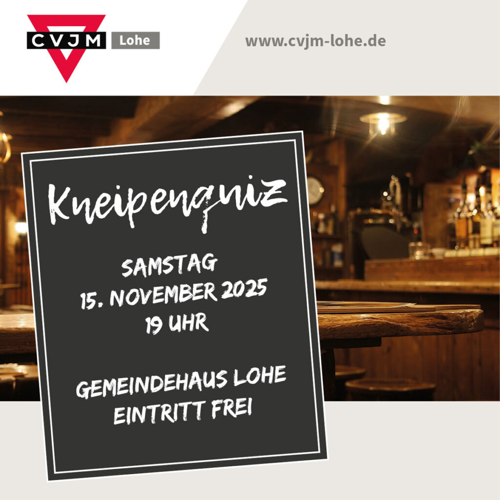 Kneipenquiz CVJM Lohe 2025